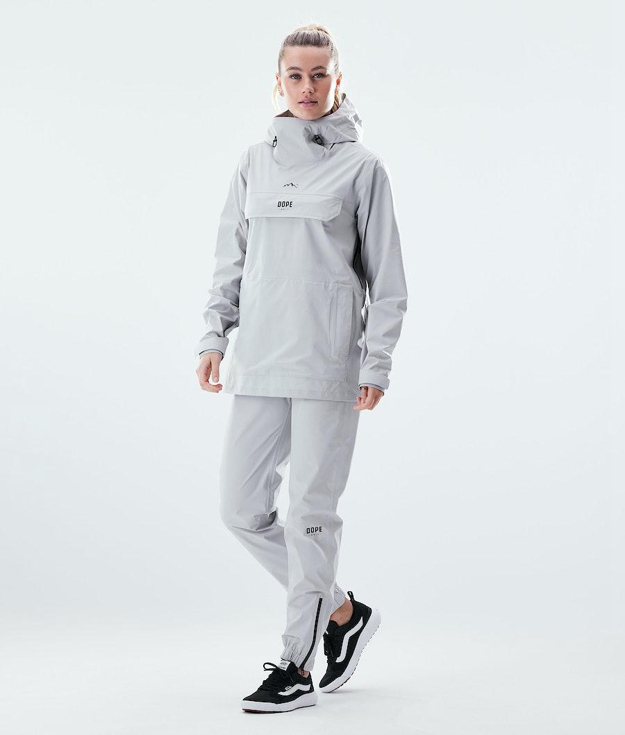 Women's Dope Drizzard W Rain Pants Light Grey  USA |  OKYBR-2709