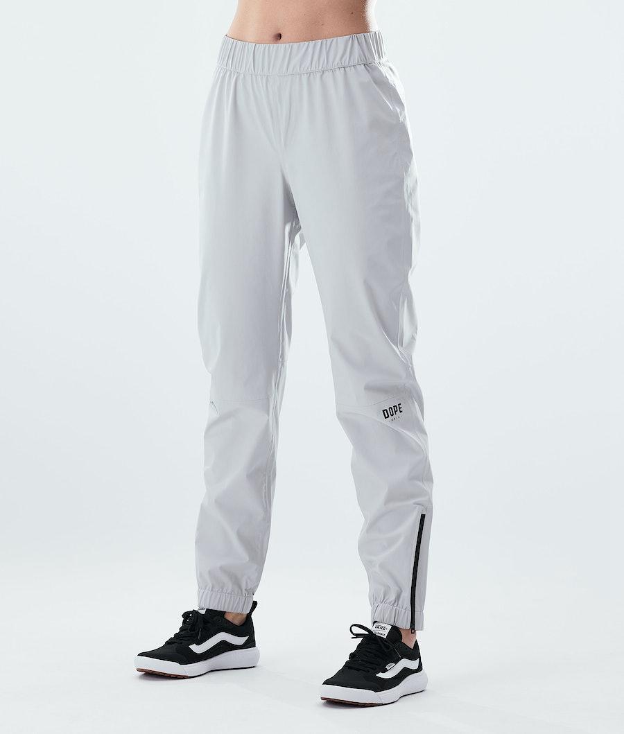 Women's Dope Drizzard W Rain Pants Light Grey  USA |  OKYBR-2709