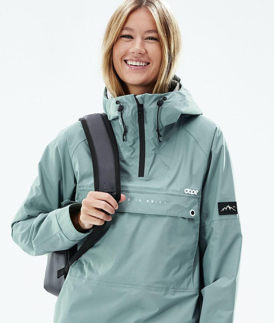 Women's Dope Hiker Light W Outdoor Jacket Faded Green  USA |  IOZLX-4798