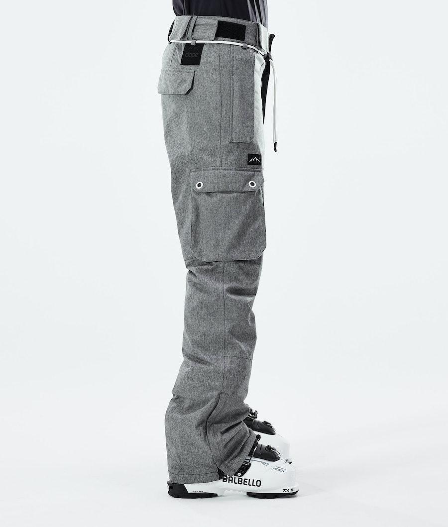 Women's Dope Iconic W 2020 Ski Pants Grey Melange  USA |  PLFHZ-0437