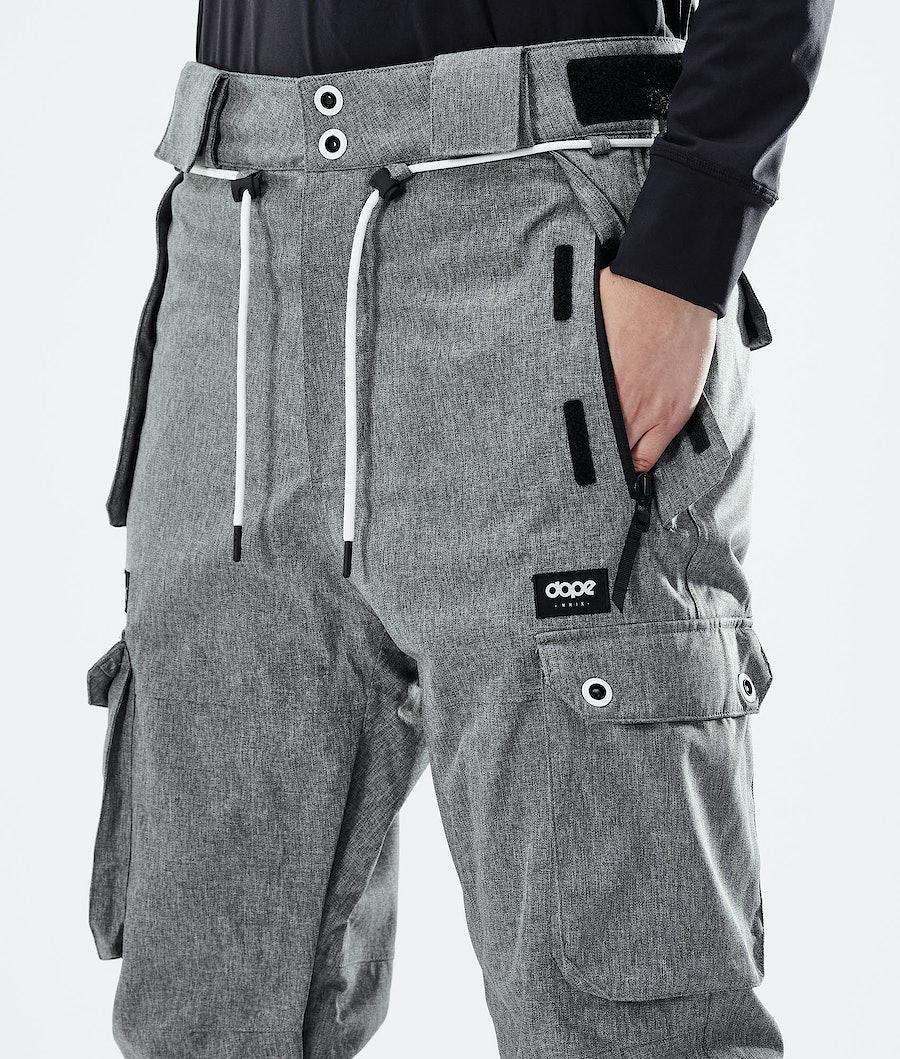 Women's Dope Iconic W 2020 Ski Pants Grey Melange  USA |  PLFHZ-0437