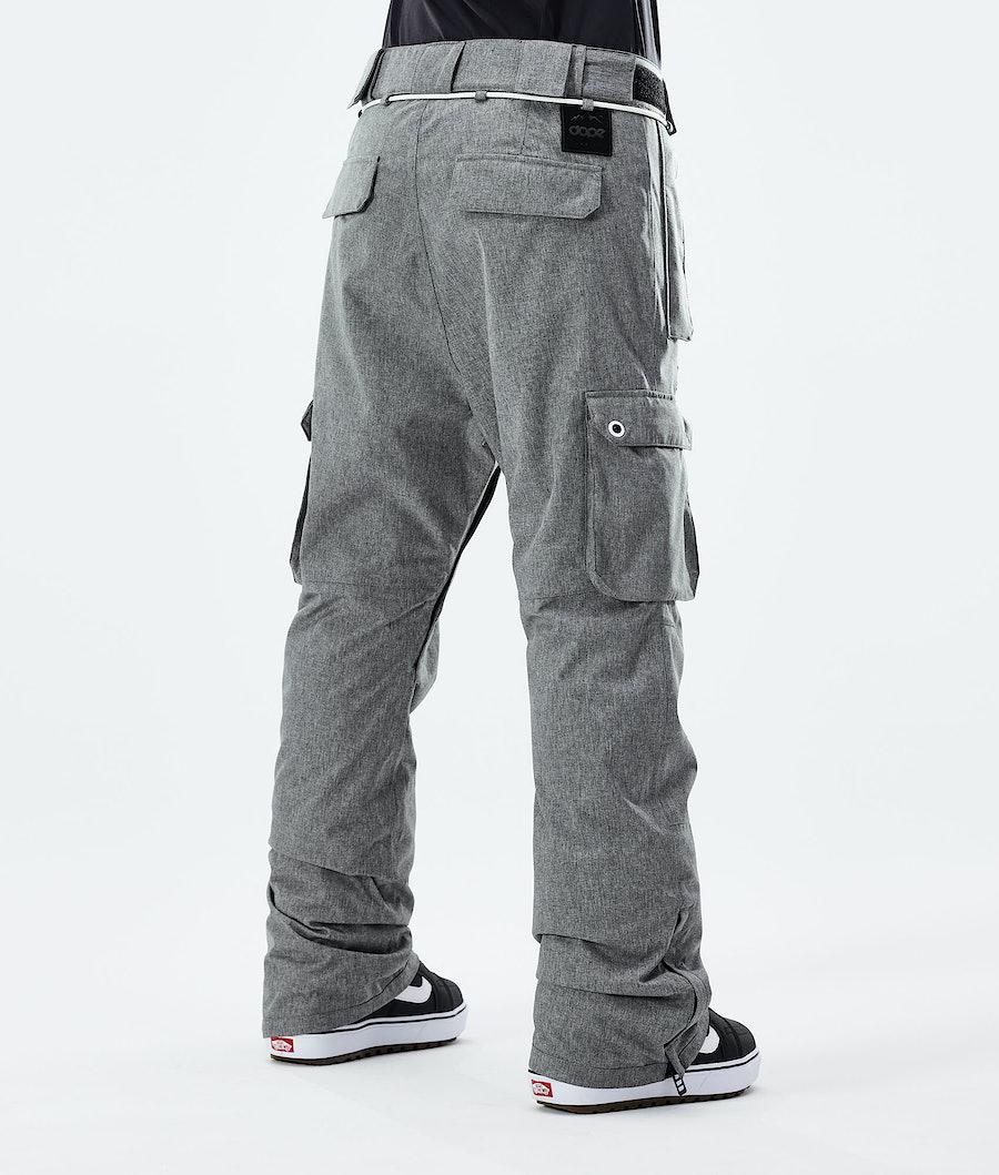 Women's Dope Iconic W 2020 Snowboard Pants Grey Melange  USA |  LKRDE-0137