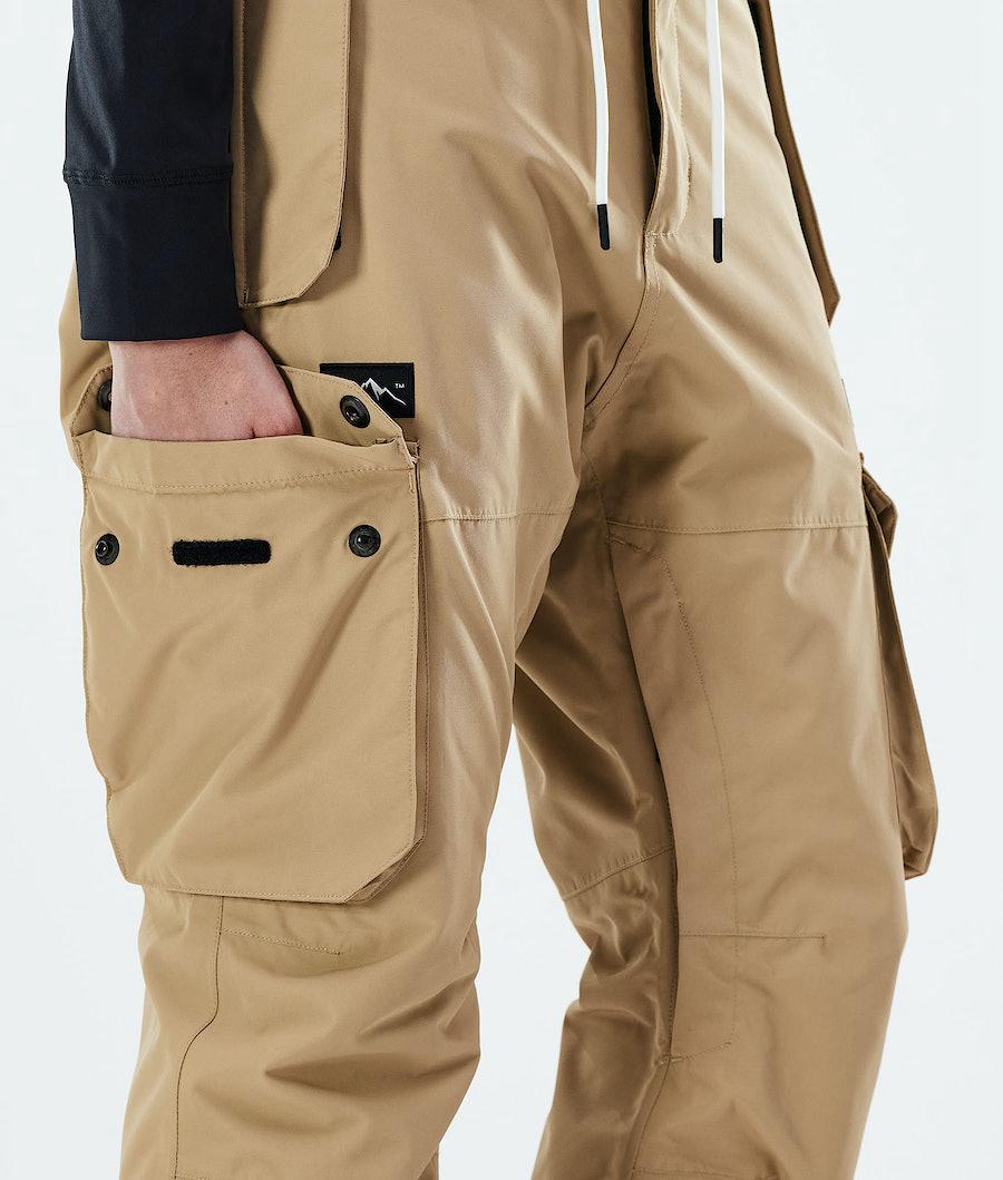 Women's Dope Iconic W 2021 Ski Pants Khaki  USA |  PRKSJ-5347