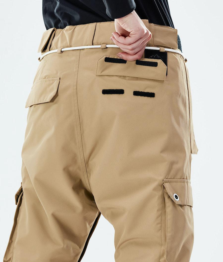 Women's Dope Iconic W 2021 Ski Pants Khaki  USA |  PRKSJ-5347