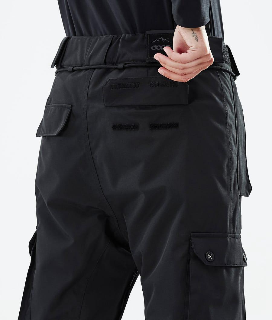 Women's Dope Iconic W Ski Pants Black  USA |  YLIUM-7359