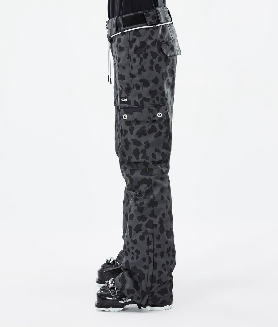 Women's Dope Iconic W Ski Pants Dots Phantom Grey  USA |  ELMDN-4513