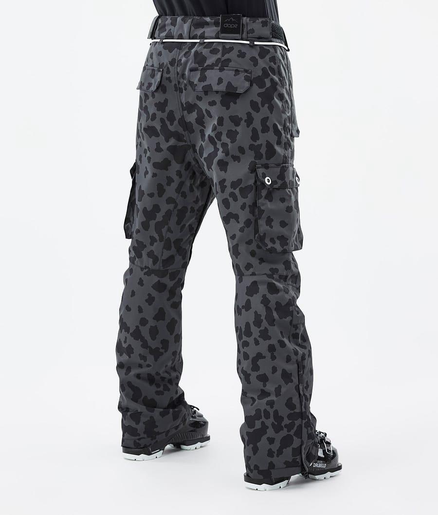 Women's Dope Iconic W Ski Pants Dots Phantom Grey  USA |  ELMDN-4513