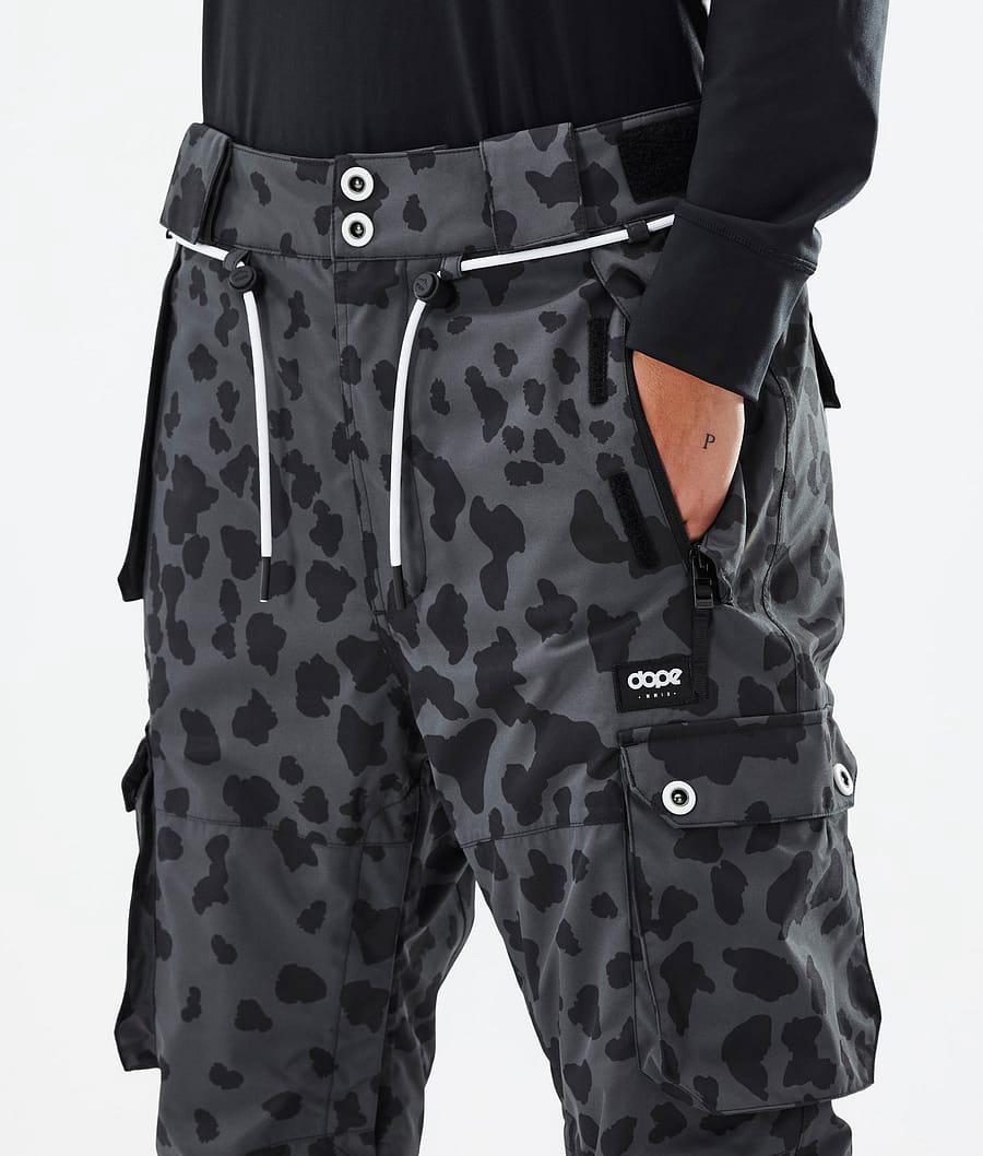 Women's Dope Iconic W Ski Pants Dots Phantom Grey  USA |  ELMDN-4513