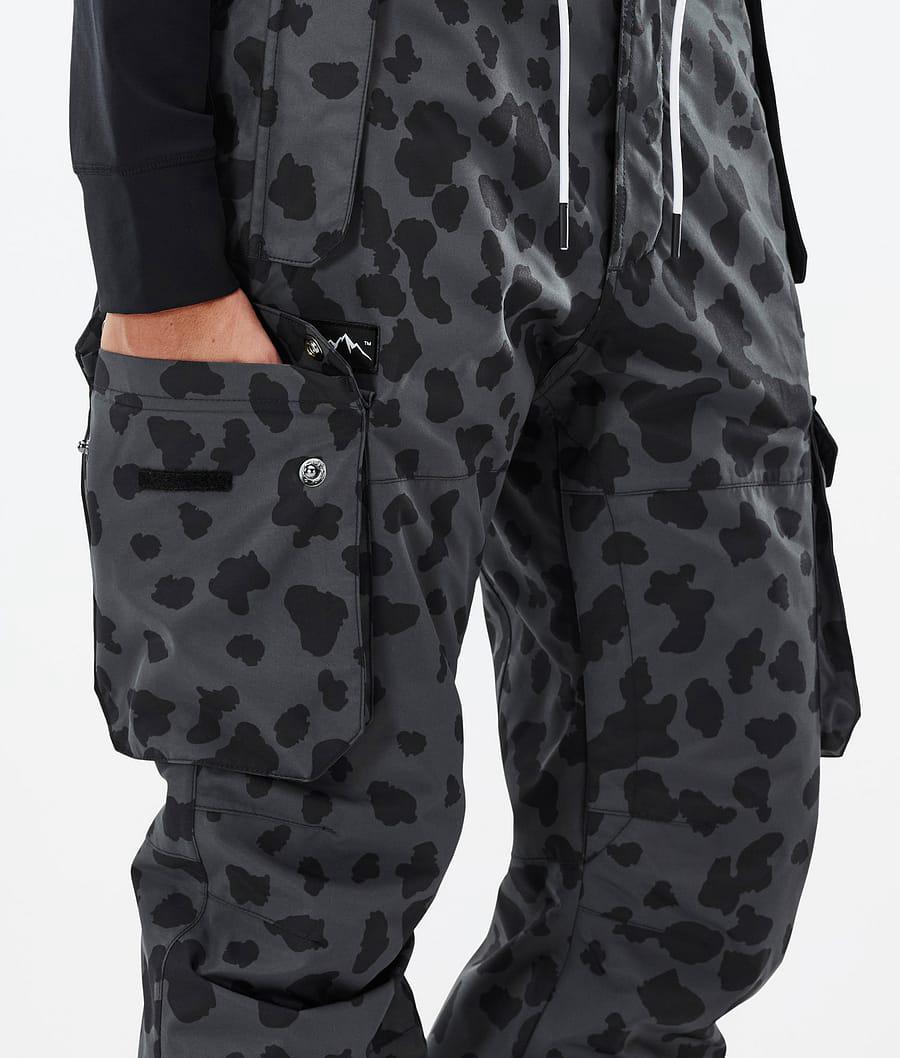 Women's Dope Iconic W Ski Pants Dots Phantom Grey  USA |  ELMDN-4513