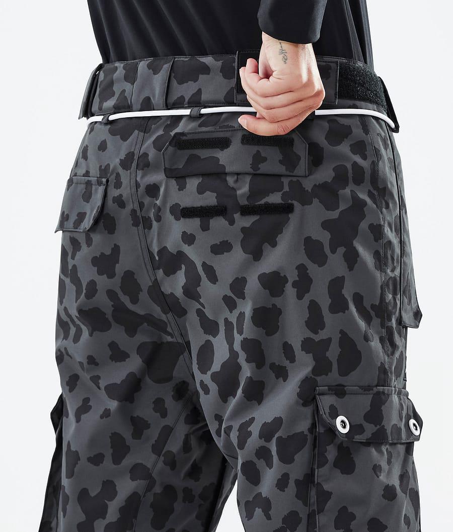 Women's Dope Iconic W Ski Pants Dots Phantom Grey  USA |  ELMDN-4513