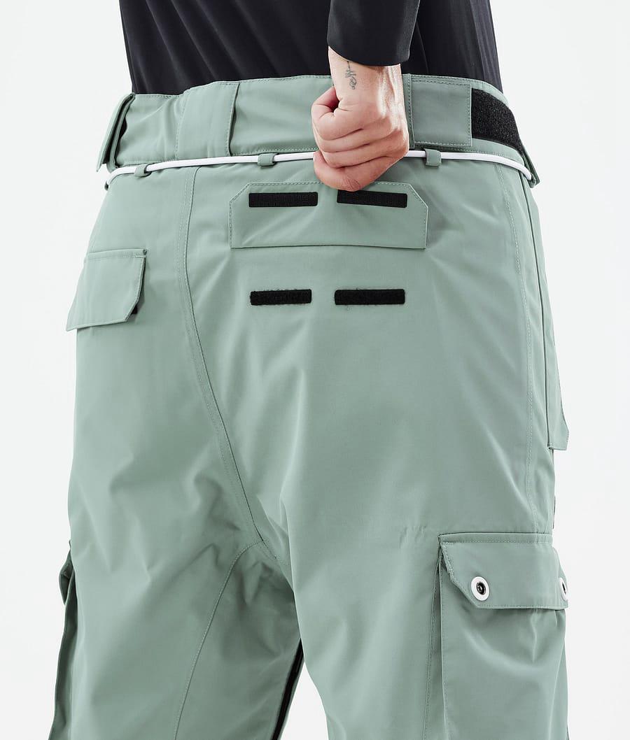 Women's Dope Iconic W Ski Pants Faded Green  USA |  QEYUM-9281