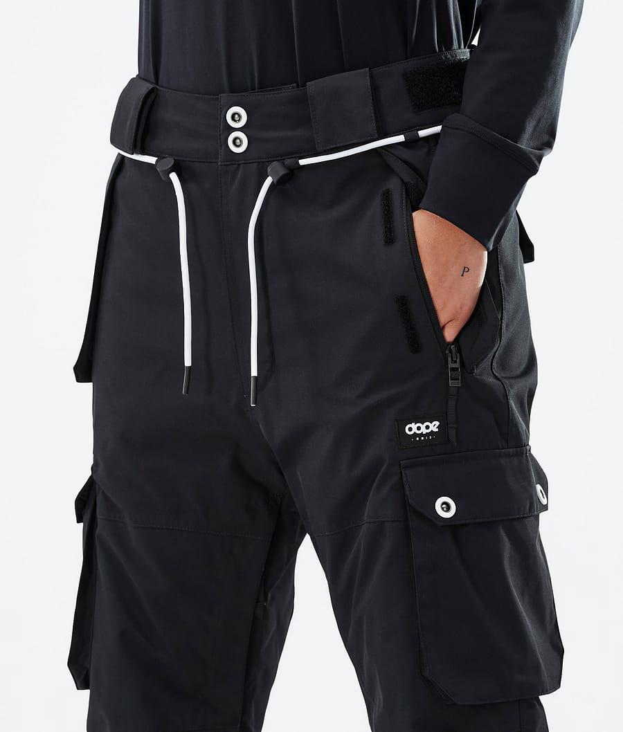 Women's Dope Iconic W Snowboard Pants Black  USA |  YMAWF-9370