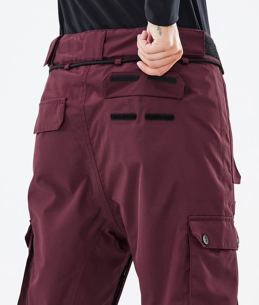 Women's Dope Iconic W Snowboard Pants Don Burgundy  USA |  YHFRI-4582