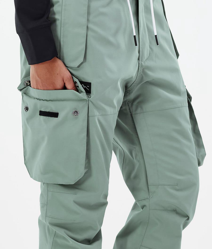 Women's Dope Iconic W Snowboard Pants Faded Green  USA |  RCBIN-6524