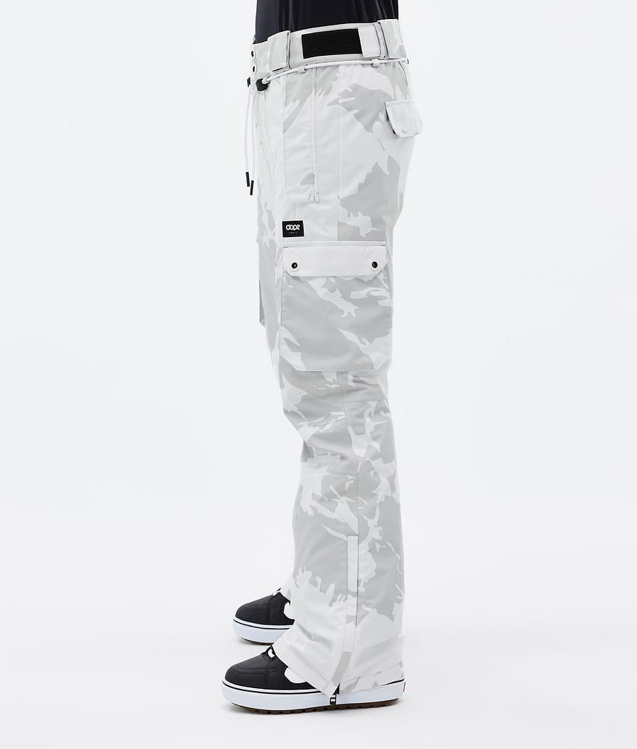 Women's Dope Iconic W Snowboard Pants Grey Camo  USA |  RALZT-6347