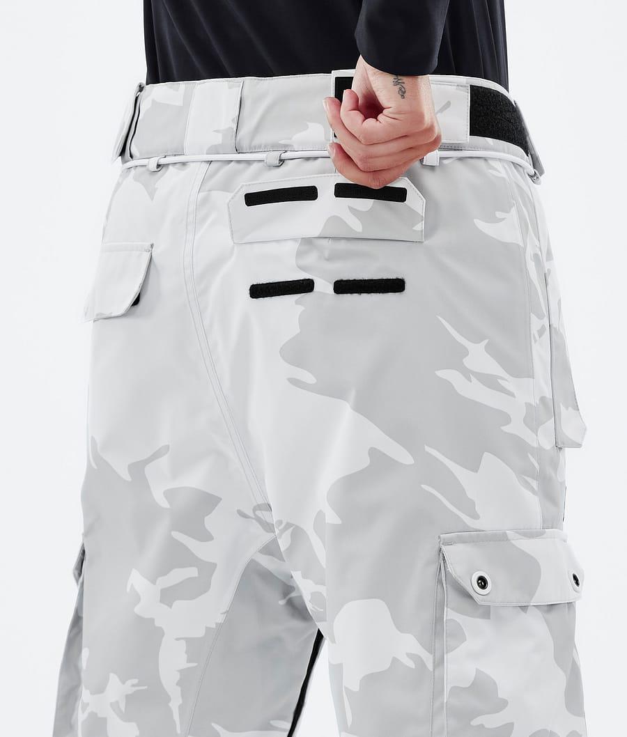 Women's Dope Iconic W Snowboard Pants Grey Camo  USA |  RALZT-6347