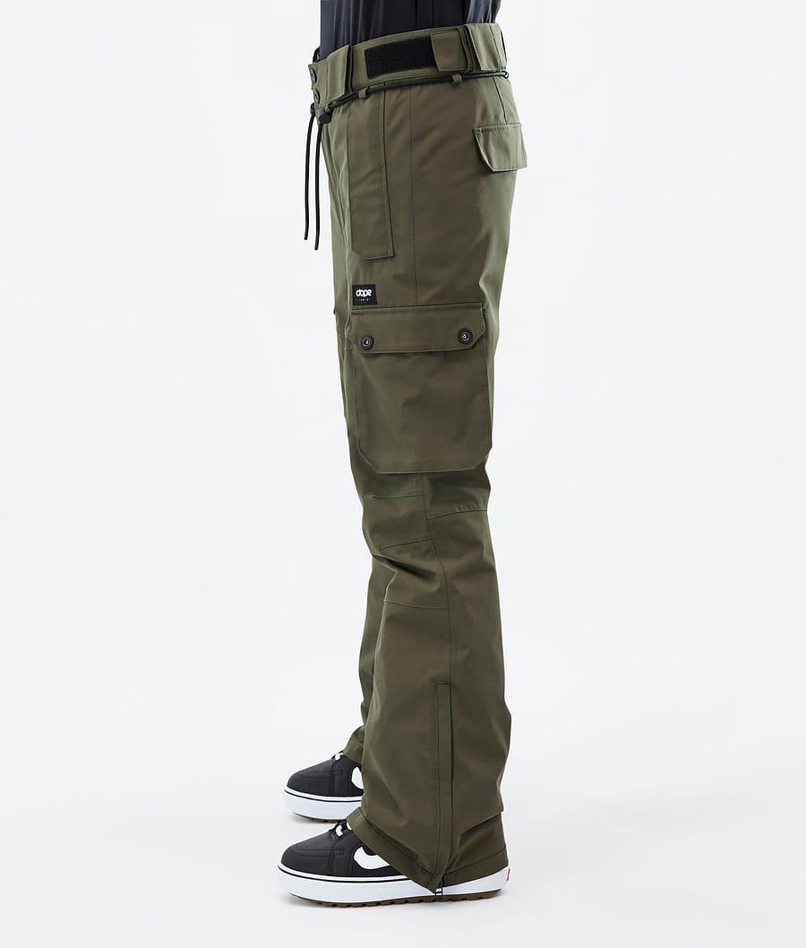 Women's Dope Iconic W Snowboard Pants Olive Green  USA |  JCXTV-2347