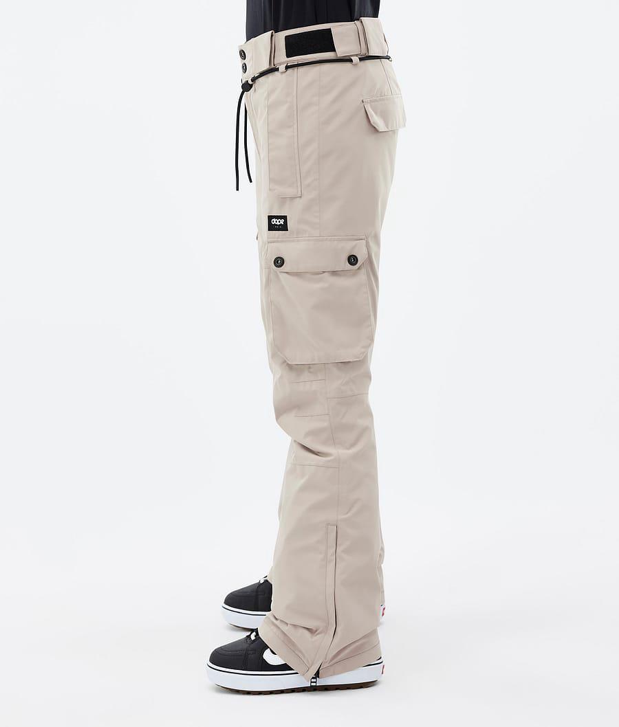 Women's Dope Iconic W Snowboard Pants Sand Beige  USA |  OUYQH-0749