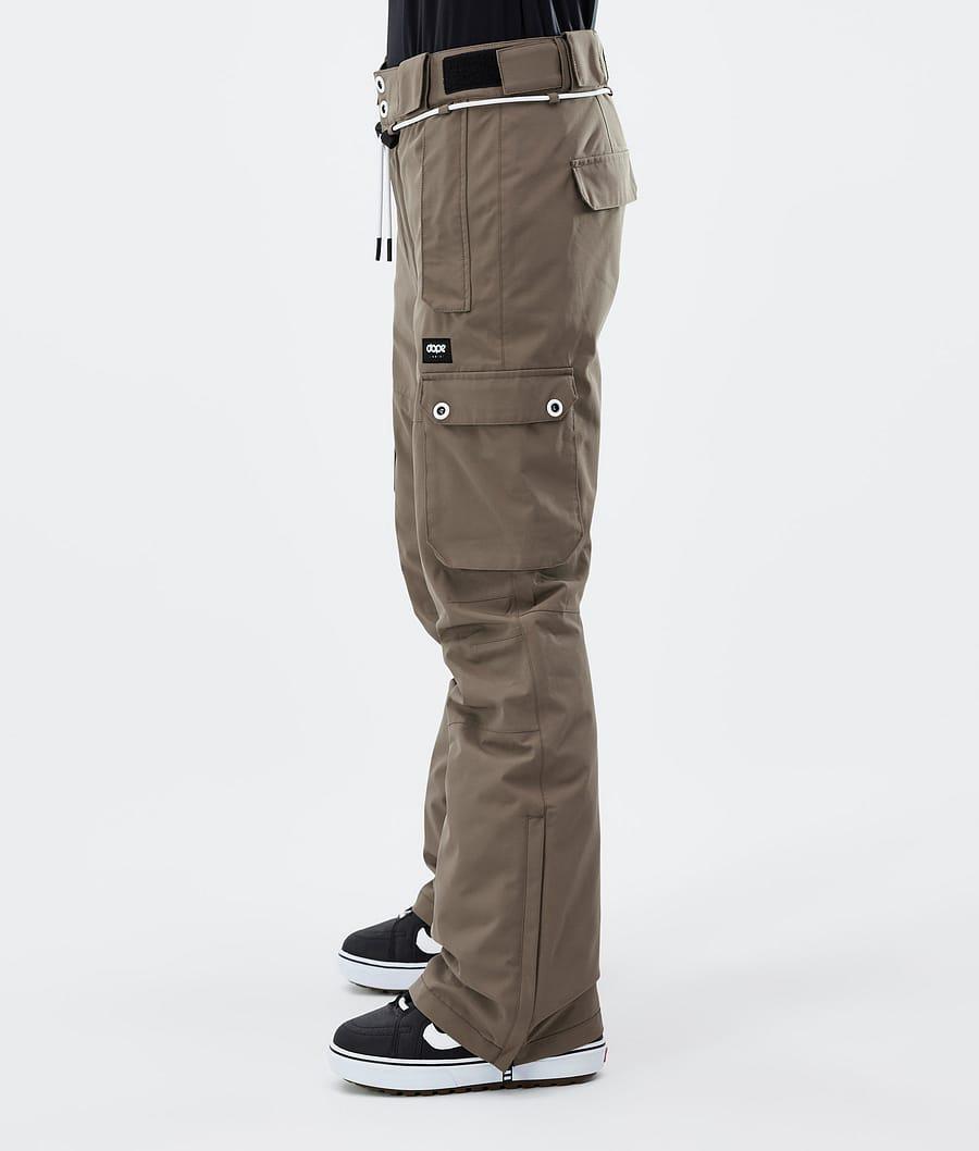 Women's Dope Iconic W Snowboard Pants Walnut Khaki  USA |  BWZYT-2081