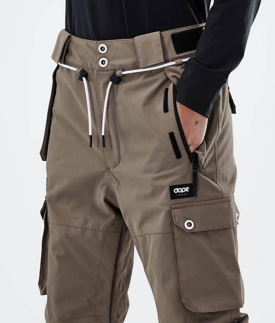 Women's Dope Iconic W Snowboard Pants Walnut Khaki  USA |  BWZYT-2081