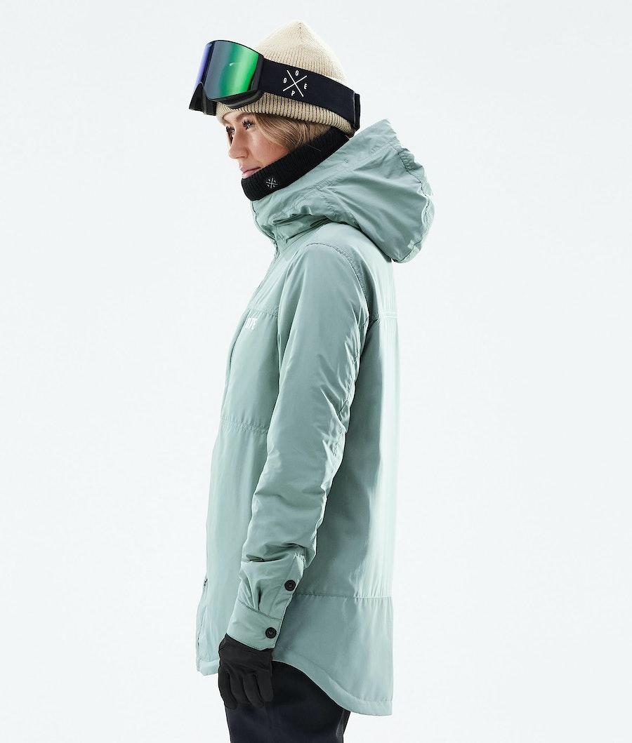 Women's Dope Insulated W Midlayer Jacket Faded Green  USA |  JBHNL-5289