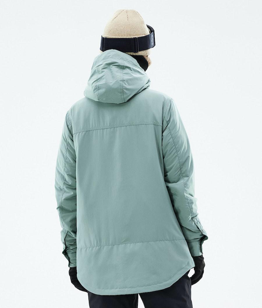 Women's Dope Insulated W Midlayer Jacket Faded Green  USA |  JBHNL-5289