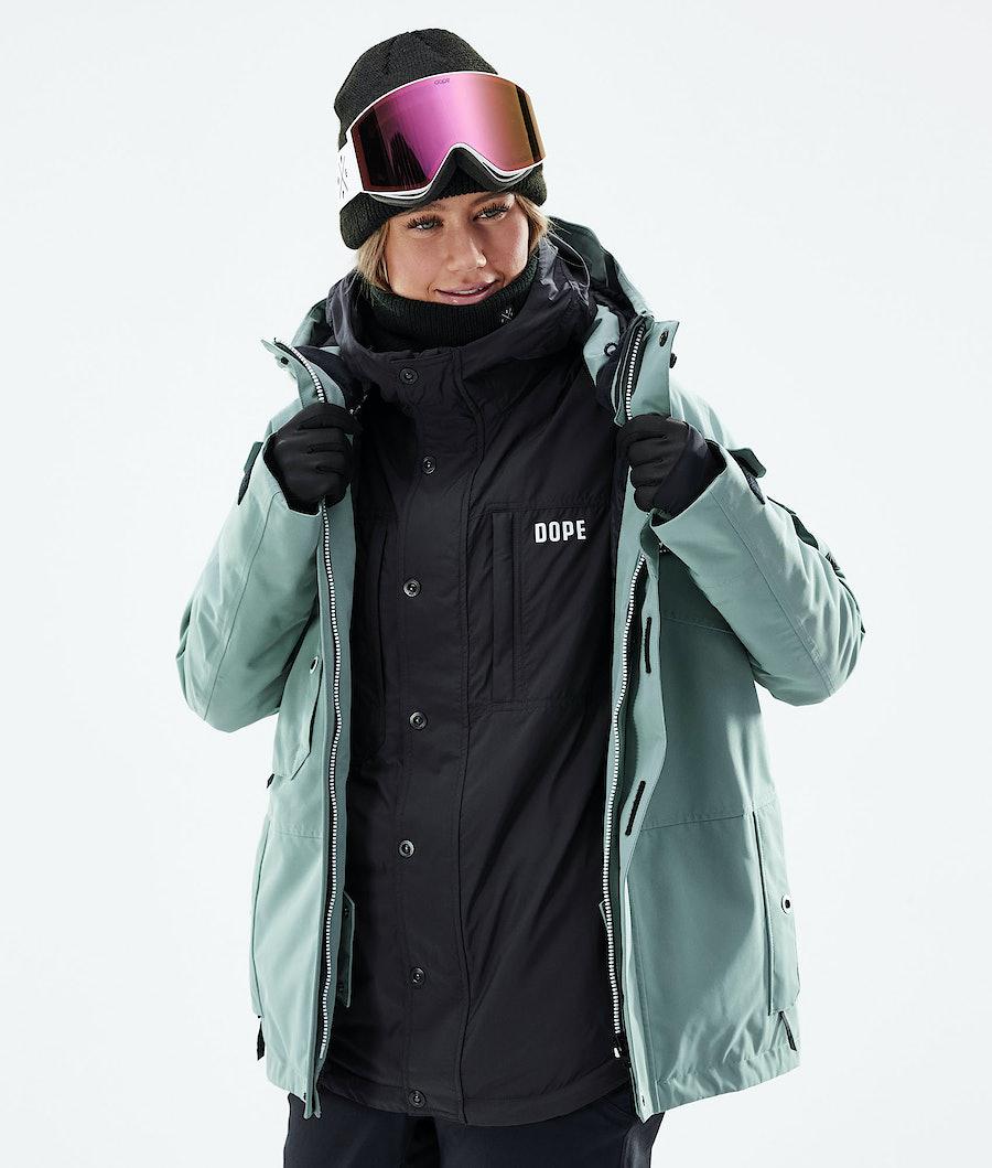 Women's Dope Insulated W Midlayer Jacket Black  USA |  MQIWD-6058