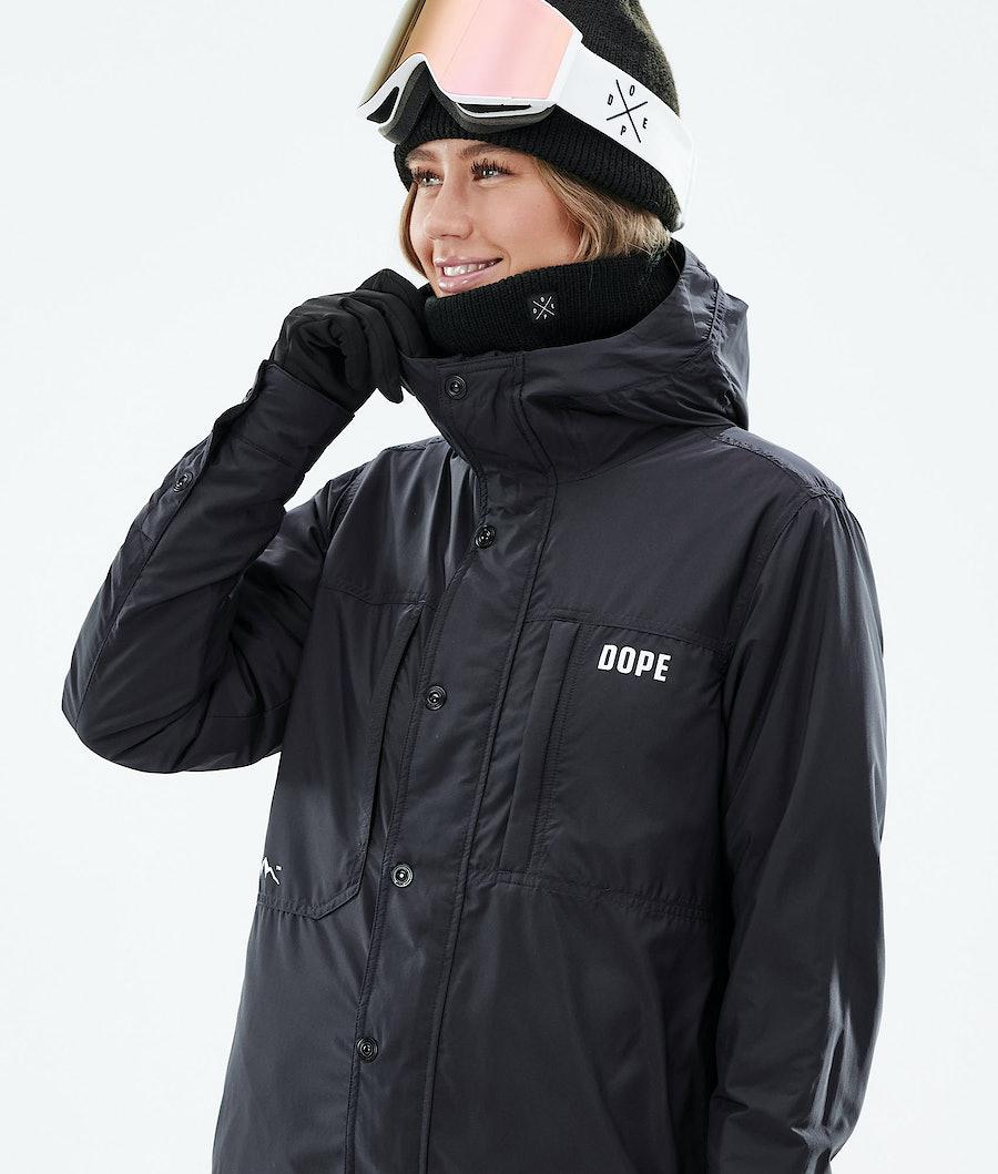 Women's Dope Insulated W Midlayer Jacket Black  USA |  MQIWD-6058