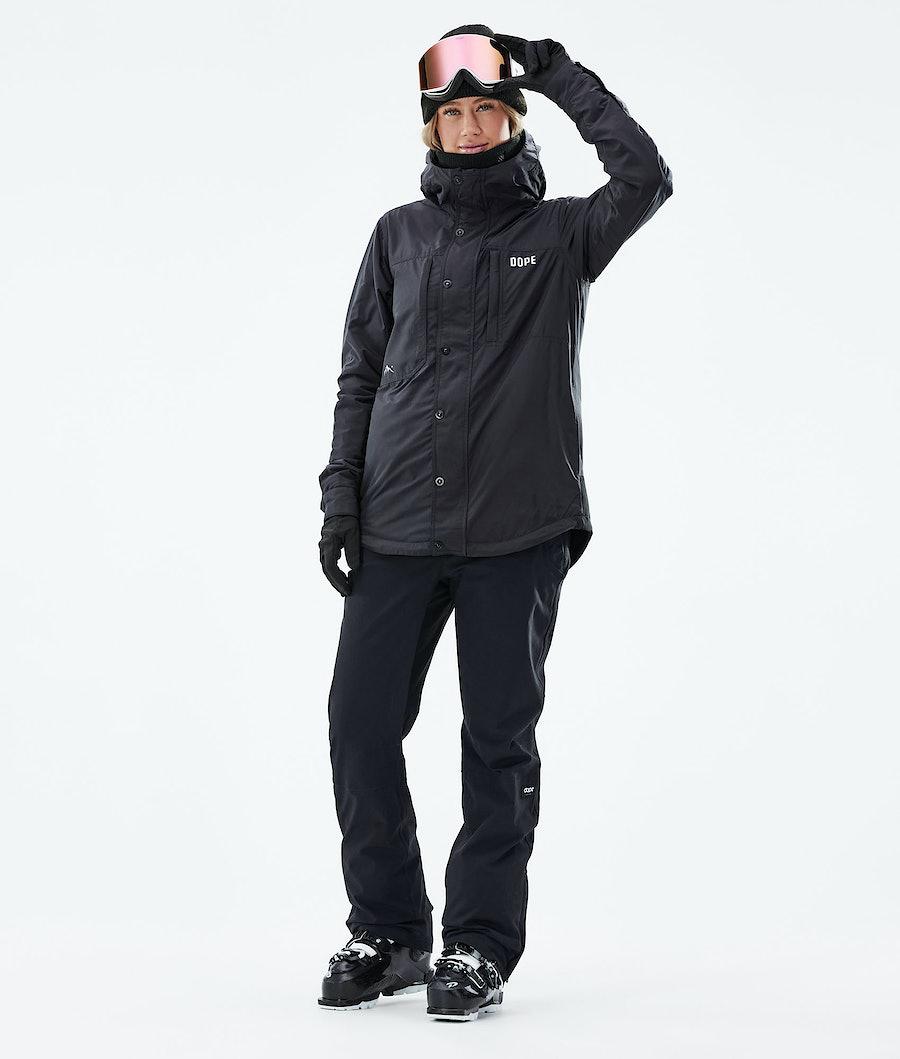 Women's Dope Insulated W Midlayer Jacket Black  USA |  MQIWD-6058