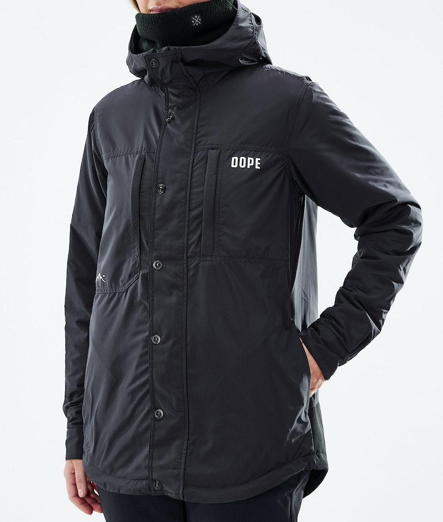 Women's Dope Insulated W Midlayer Jacket Black  USA |  MQIWD-6058