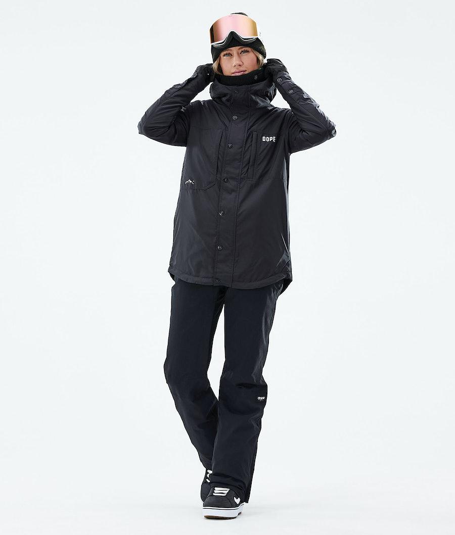 Women's Dope Insulated W Midlayer Jacket Black  USA |  TVQIF-0734