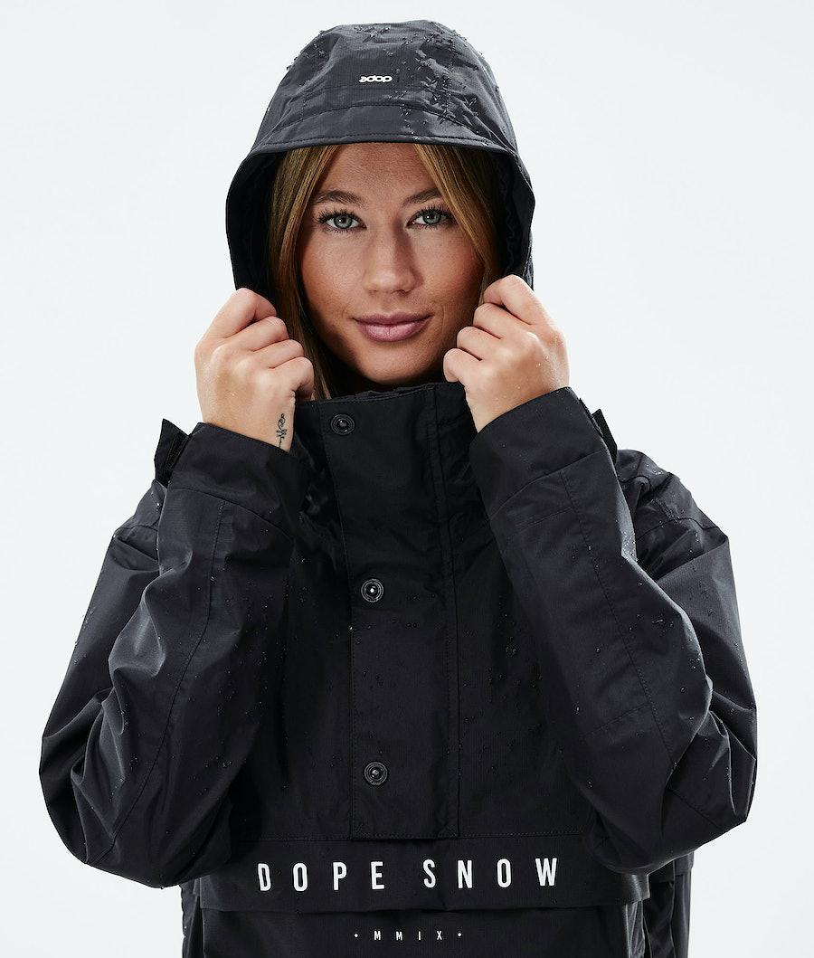 Women's Dope Legacy Light W Outdoor Jacket Black  USA |  AFYPW-1867