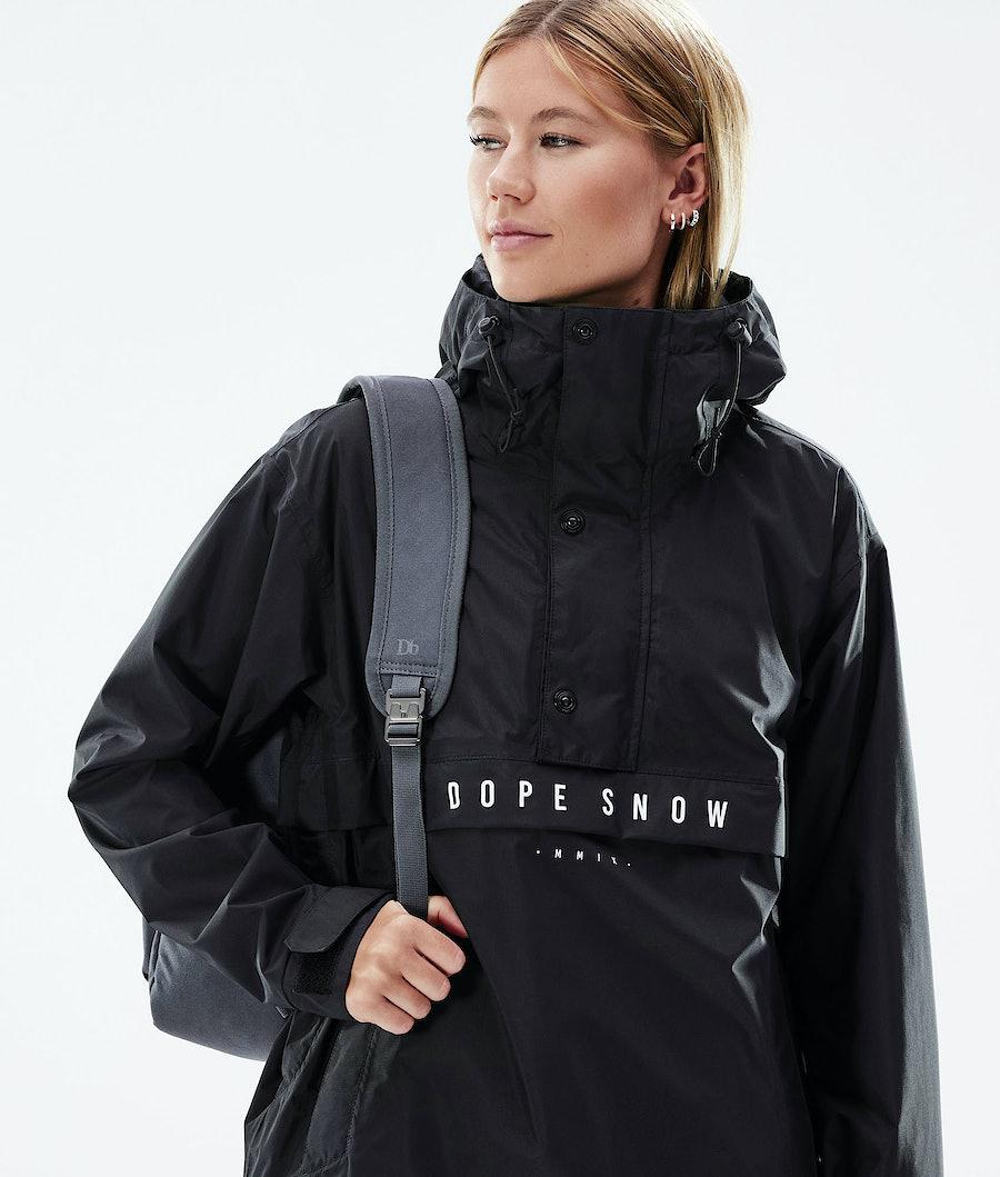 Women's Dope Legacy Light W Outdoor Jacket Black  USA |  AFYPW-1867