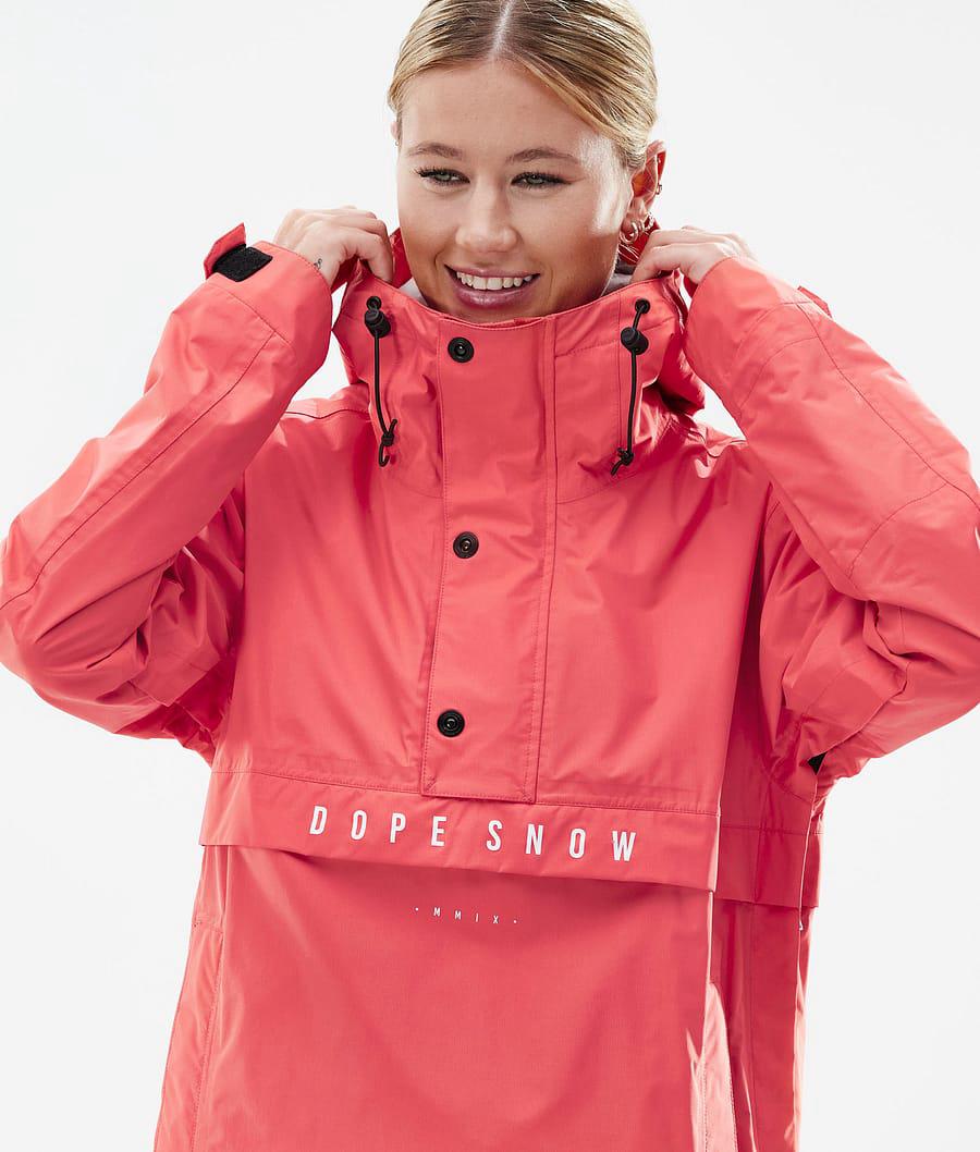 Women's Dope Legacy Light W Outdoor Jacket Coral  USA |  HWFOB-1927