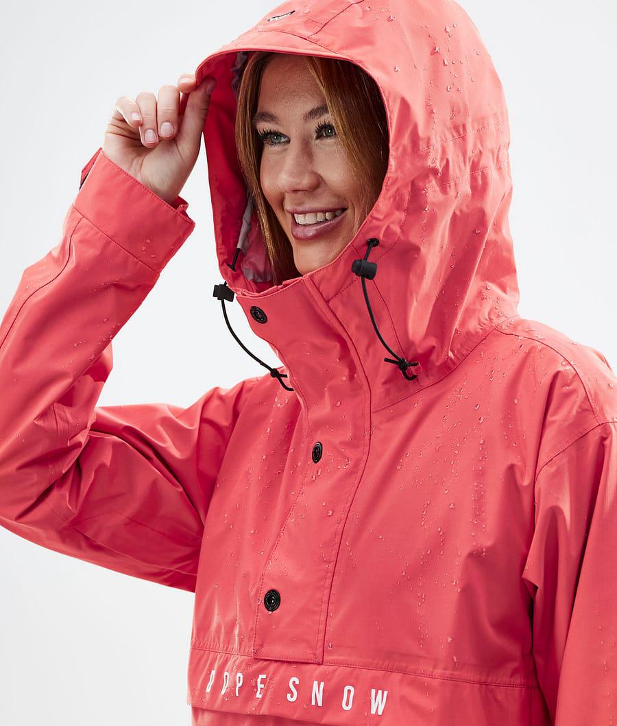 Women's Dope Legacy Light W Outdoor Jacket Coral  USA |  HWFOB-1927