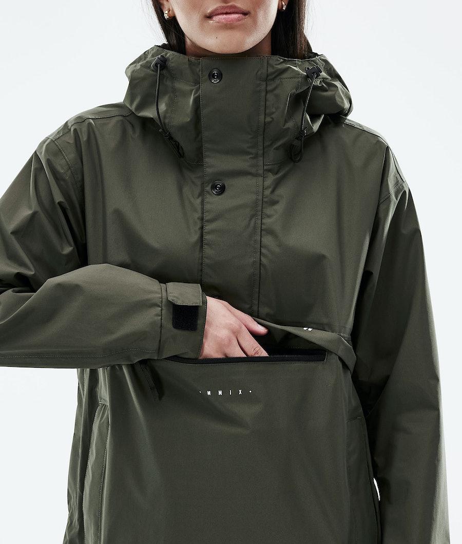 Women's Dope Legacy Light W Outdoor Jacket Olive Green  USA |  YPNSL-9731