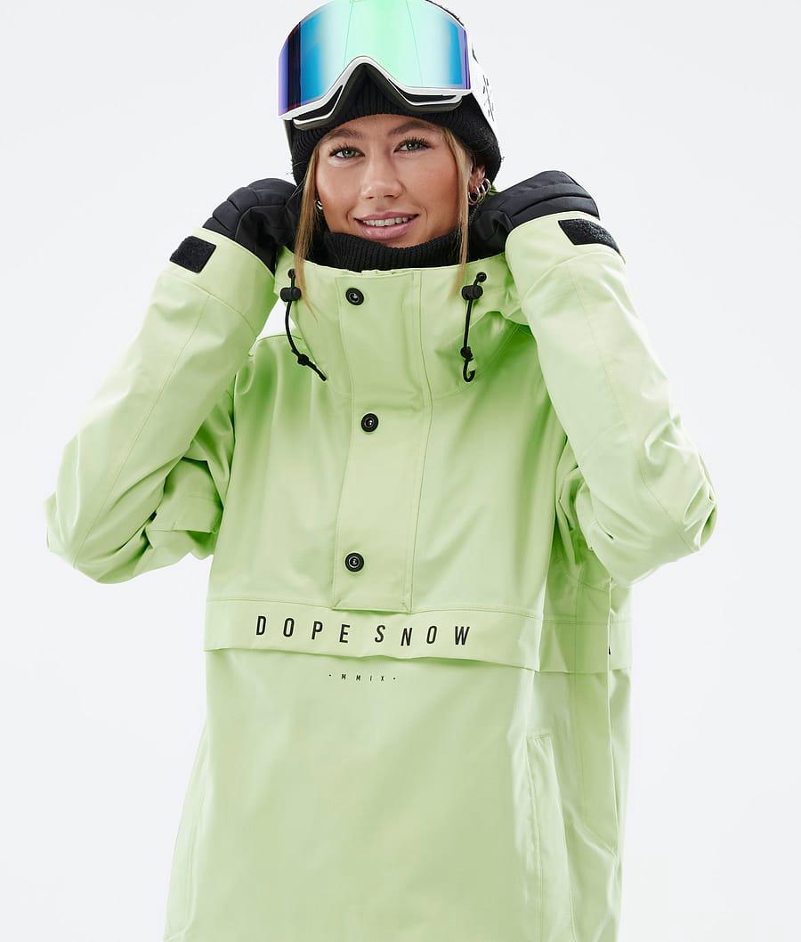 Women's Dope Legacy W Ski Jacket Faded Neon Green  USA |  VFXTN-7208