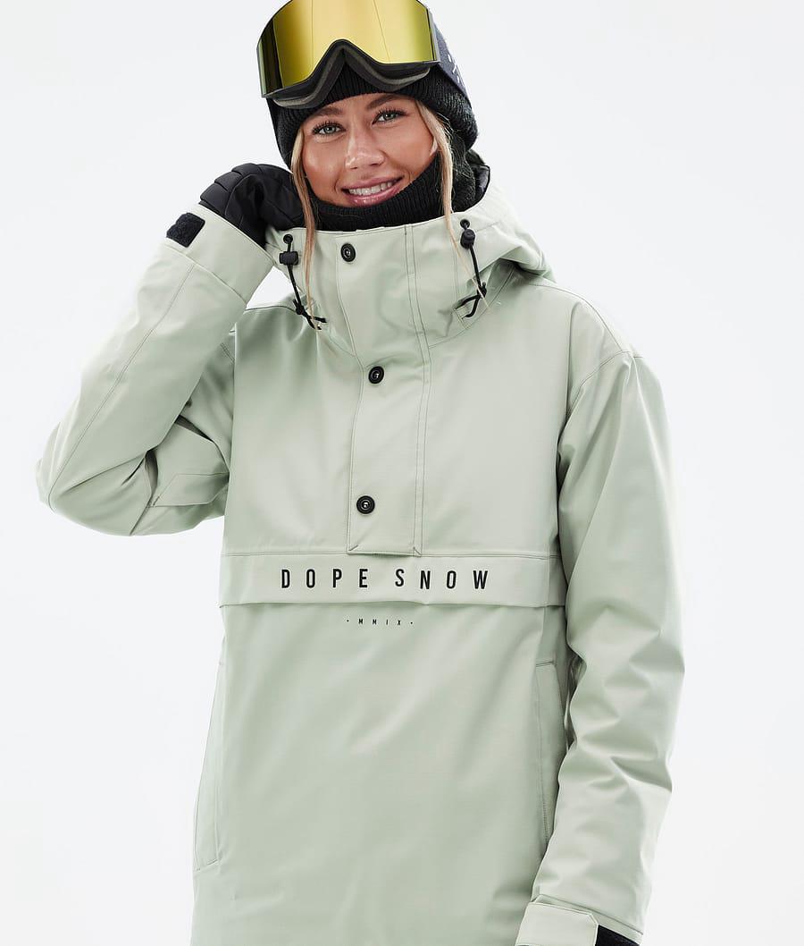 Women's Dope Legacy W Ski Jacket Soft Green  USA |  XVRNJ-8642