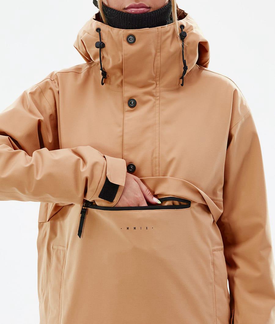 Women's Dope Legacy W Snowboard Jacket Khaki Yellow  USA |  OSBKX-4153