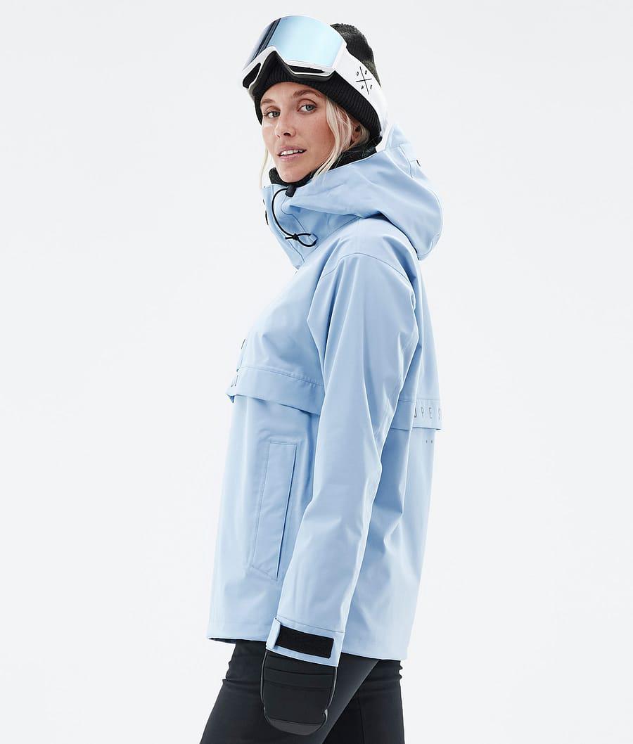 Women's Dope Legacy W Snowboard Jacket Light Blue  USA |  BQFOS-2491