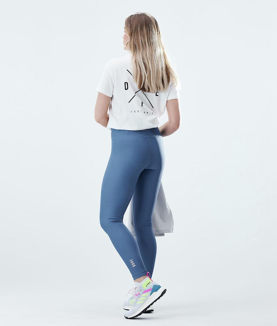 Women's Dope Lofty Leggings Blue Steel  USA |  NSMHJ-4803