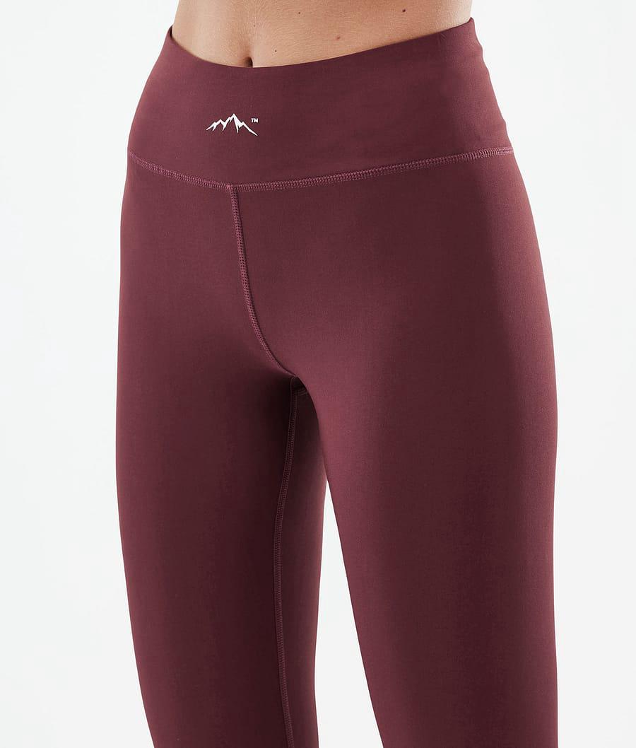 Women's Dope Lofty Leggings Burgundy  USA |  TCWNY-3512