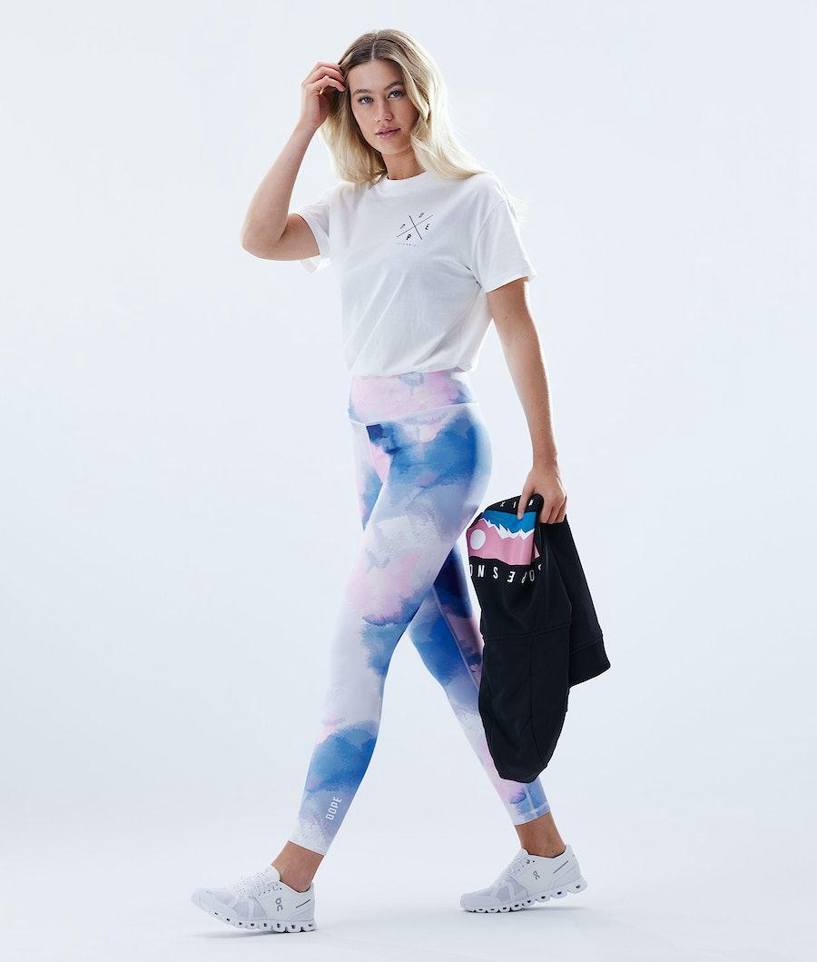 Women's Dope Lofty Leggings Cloud Multicolor  USA |  FQIKB-2087