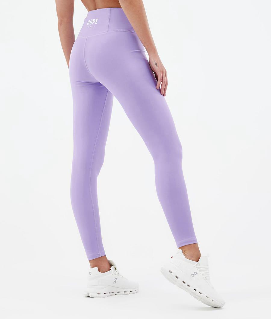 Women's Dope Lofty Leggings Faded Violet Purple  USA |  IASXV-3815