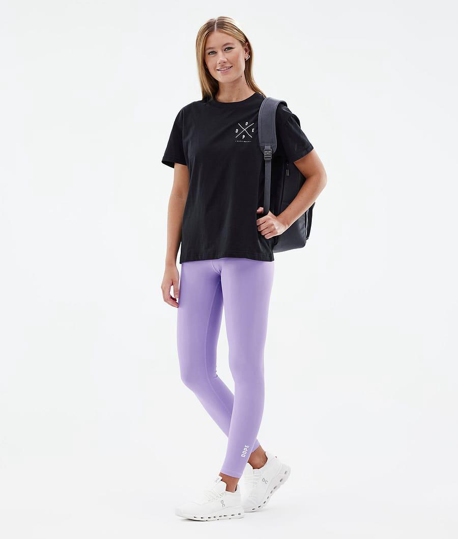 Women's Dope Lofty Leggings Faded Violet Purple  USA |  IASXV-3815