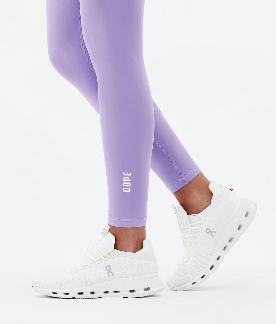 Women's Dope Lofty Leggings Faded Violet Purple  USA |  IASXV-3815