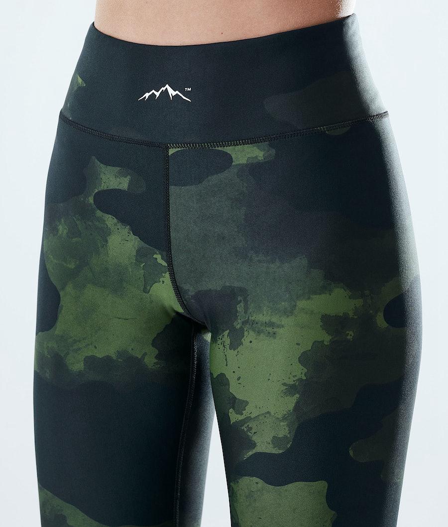 Women's Dope Lofty Leggings Green Camo  USA |  SDYEO-2468