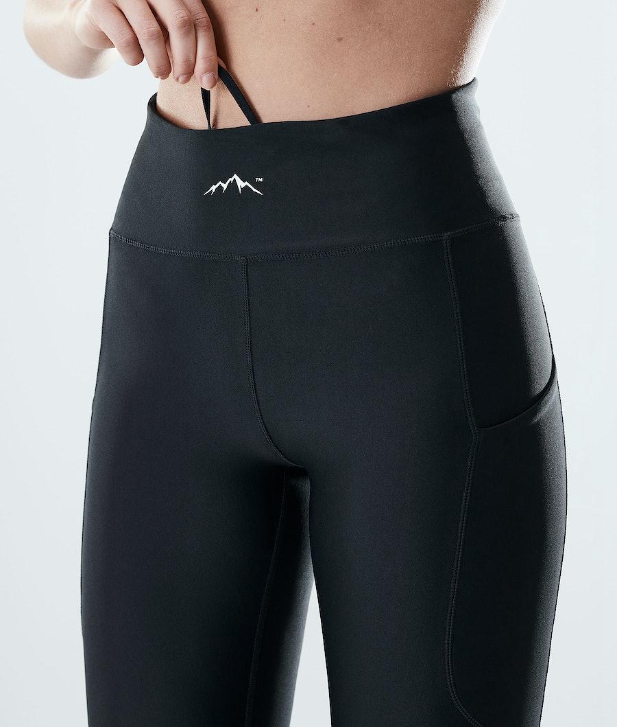 Women's Dope Lofty Tech Leggings Black  USA |  ABSLY-7015