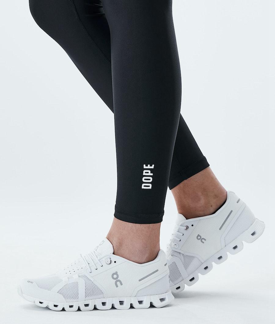 Women's Dope Lofty Tech Leggings Black  USA |  ABSLY-7015