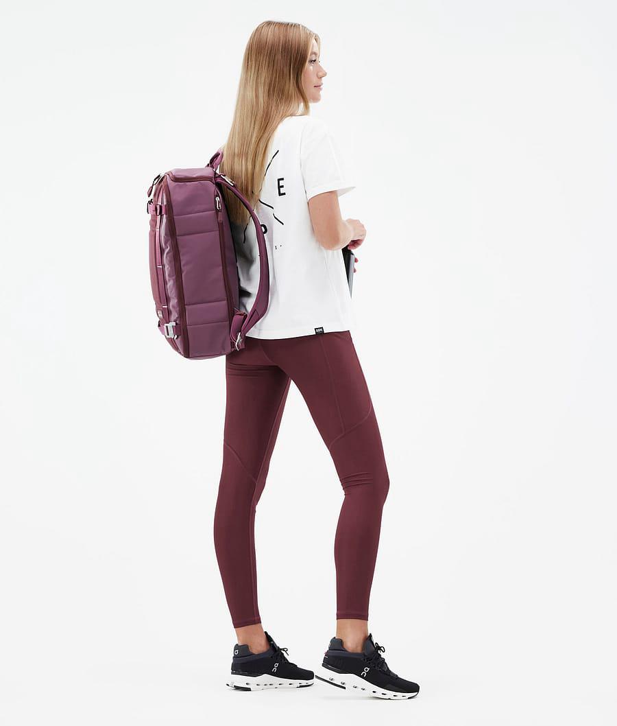 Women's Dope Lofty Tech Leggings Burgundy  USA |  GLIWQ-7250